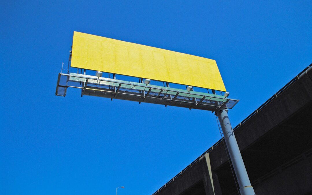 Billboard reklamowy, konstrukcja