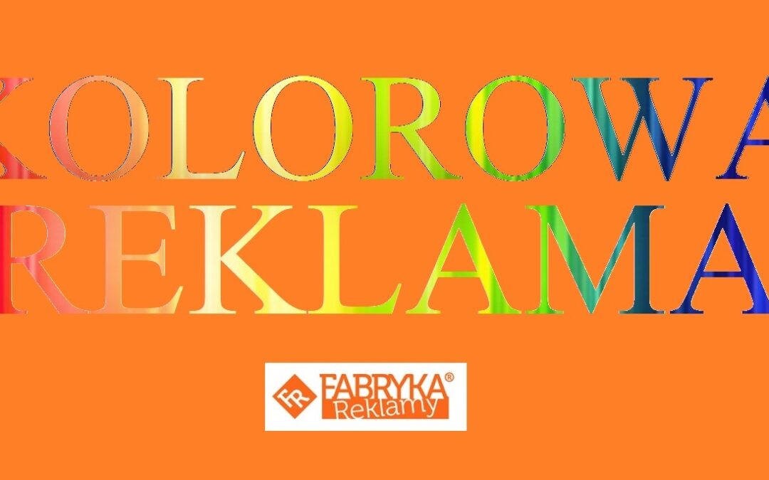 Znaczenie kolorów w reklamie outdoor